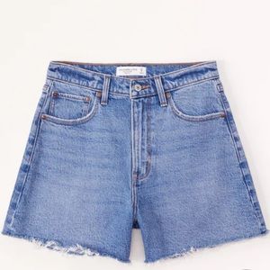 Abercrombie & Fitch The Dad Short High Rise Curve